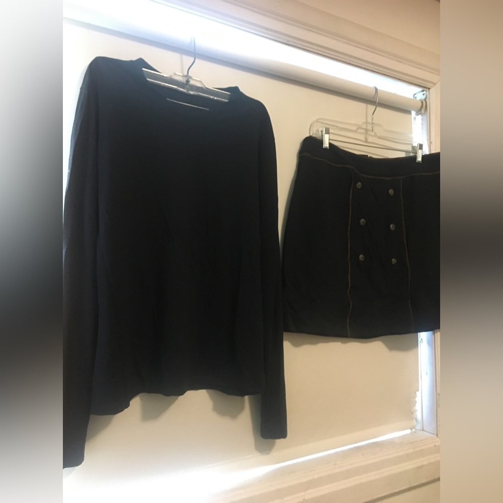 Black Two Piece Outfit